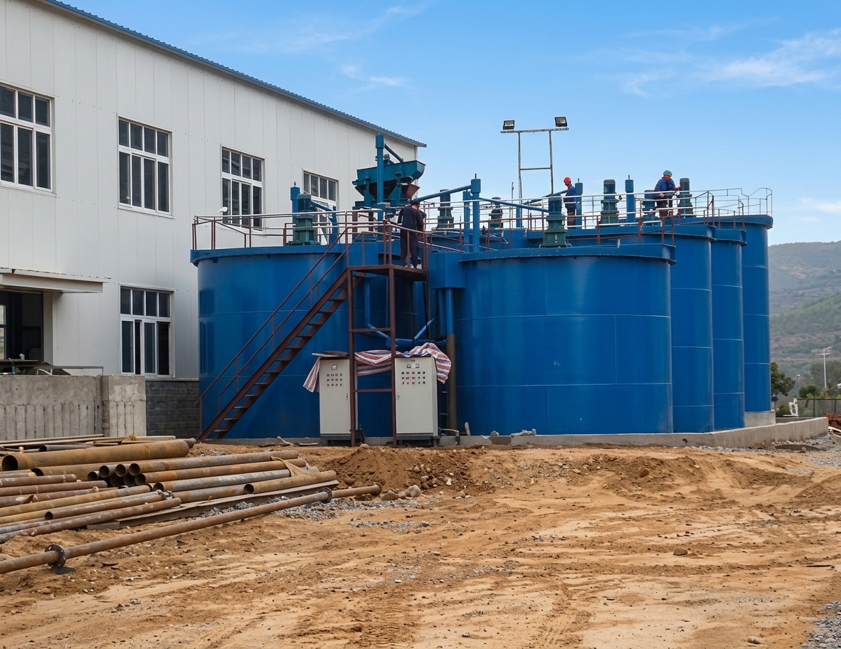 Cyanide Leaching Agitation Tank