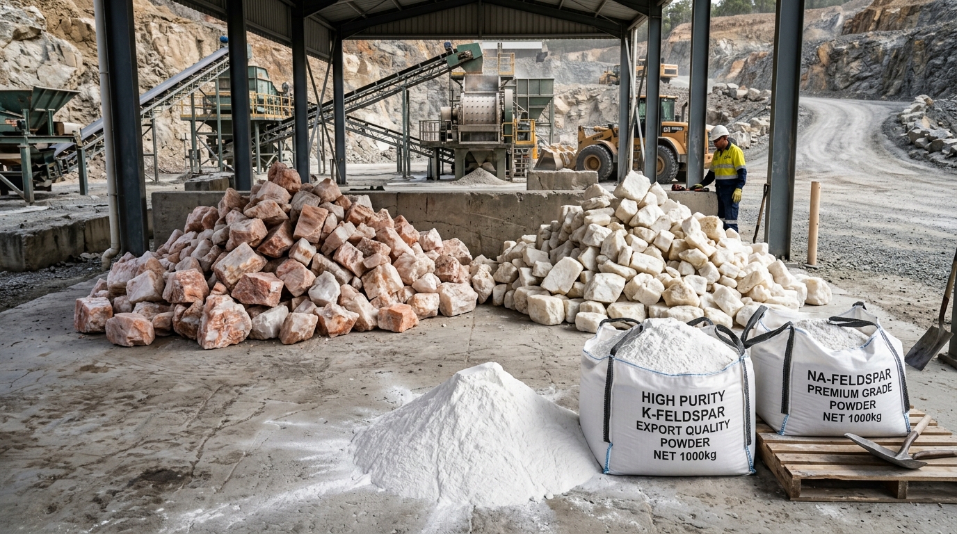 Feldspar Beneficiation & Magnetic Plant