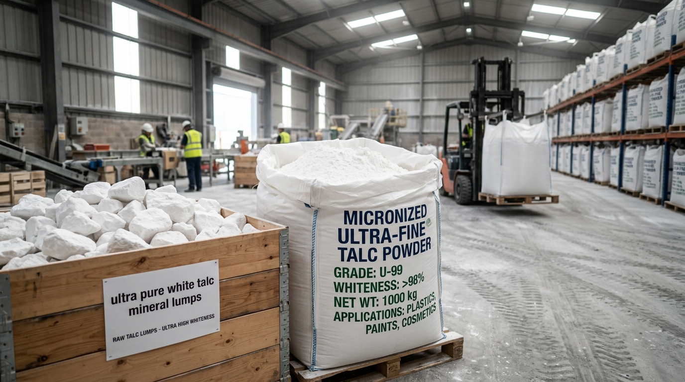Talc Micronizing & Air Classification Plant