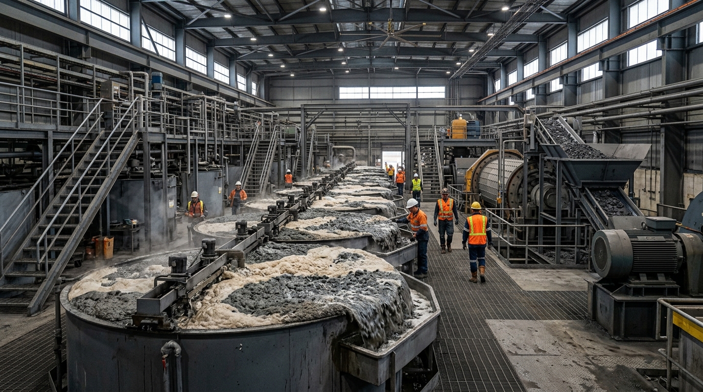 Antimony Ore Flotation Plant