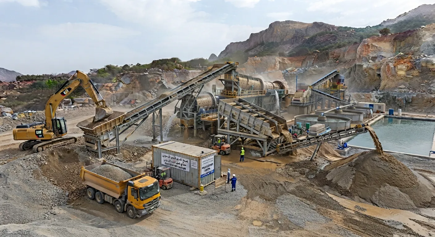 Alluvial Placer Gold Washing Plant